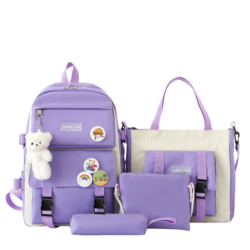 four-piece set-purple