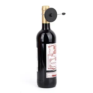 Étiquettes de vin eas AM 58KHz, sécurité en plastique, pour verrouillage de bouteille, en plastique