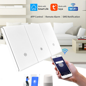 Jermel 1200W Alexa kích hoạt thông minh Dimmer chuyển điều khiển từ xa đôi cực với ánh sáng cảm ứng Wifi kết nối cho chiếu sáng nhà - Product Image 2