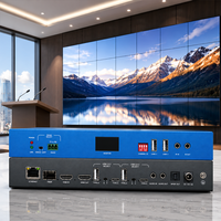 Extender KVM HDMI 4K60 Performa Tinggi Melalui CAT5e hingga 120m, Pengontrol Video Wall Terdistribusi IP untuk Pusat Komando