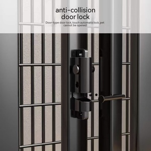 <span class=keywords><strong>Cage</strong></span> pour chien, cages pour chiens de grande, moyenne et petite taille avec tubes carrés épaissis et cryptés - Product Image 4