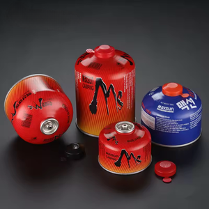 <span class=keywords><strong>Bouteille</strong></span> de <span class=keywords><strong>gaz</strong></span> <span class=keywords><strong>butane</strong></span> portable pour l'extérieur Alpine Cartouche en alliage d'aluminium <span class=keywords><strong>Bouteille</strong></span> de carburant propane pour camping pique-nique - Product Image 1