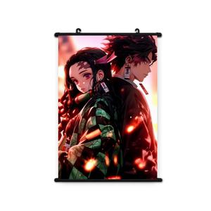 Striscioni appesi Anime personalizzati prezzo di fabbrica Poster di rotolo di tessuto da parete su misura per decorazioni per la casa Poster Anime murali Anime - Product Image 4