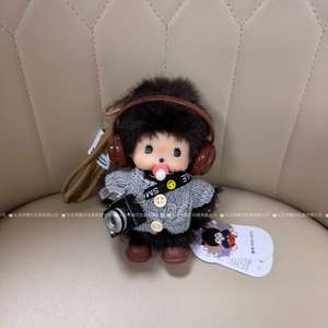 Peluche Munchi avec écouteurs, la poupée est portée en bandoulière, peluche lumineuse avec appareil photo, vêtements pour poupée - Product Image 6