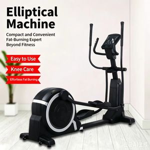 <span class=keywords><strong>Elliptique</strong></span> magnétique pour usage domestique avec écran LED, cadre en acier, propulsion par roue arrière, écologique, personnalisable pour la perte de poids - Product Image 3