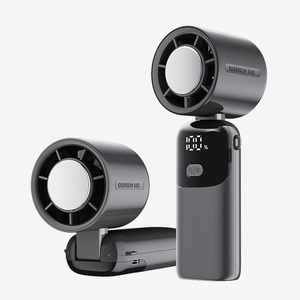 Mini Ventilador Inalámbrico de Mano, Portátil, Recargable, Refrigeración por <span class=keywords><strong>Aire</strong></span>, Ventilador de Mano Plegable para Escritorio, Compresa de Hielo, Pequeños Ventiladores USB - Product Image 6