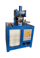 Machine de poinçonnage d'angle semi-automatique hydraulique haute efficacité Caida pour tubes carrés en acier inoxydable, coupe à 90 degrés, 220V/380V