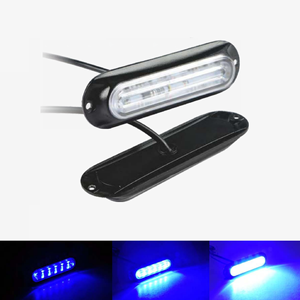 Ambulancia 12V ámbar 6LED coche estroboscópico advertencia avería lámpara de emergencia camión remolque baliza LED luz intermitente lateral con soporte - Product Image 2