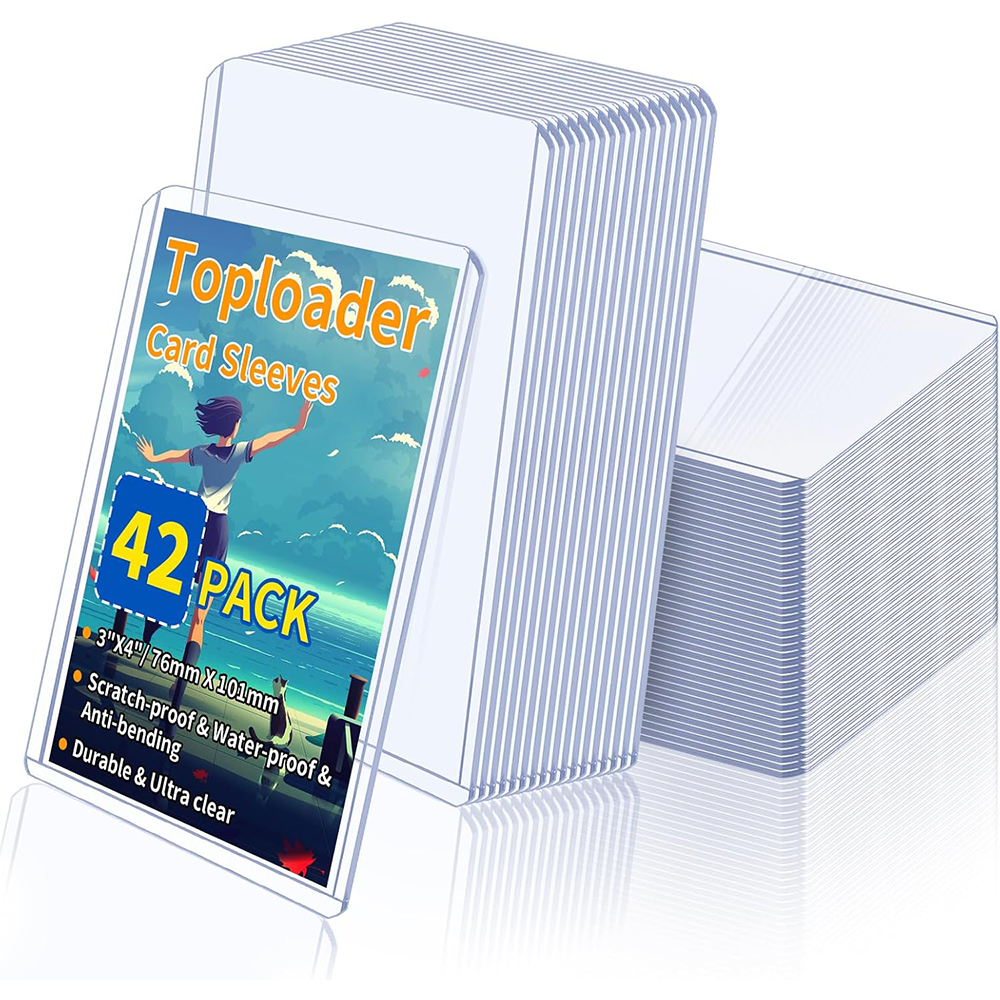 top loader sleeves for pokemon cards TopDeck 200 TopLoader Binder - 9 Pocket Card Binder Album - TCG Secure Storage - Compatible with Yugioh, Magic the Gathering, and More Recommended for use with Ultra PRO Card Sleeves and Premium Card Sleeves (items 81385 and 81126) Wholesale pokemon card toploader-Buy Best