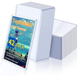 soft plastic card sleeves Ultra Pro: Clear 2.5