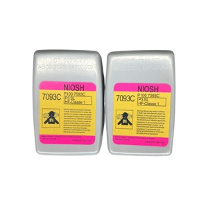 Chine Usine 6200 <span class=keywords><strong>Demi</strong></span> Visage Utilisation Peinture Spray Protection Silicone <span class=keywords><strong>Masque</strong></span> À Gaz Doux avec HEPA 7093C <span class=keywords><strong>P100</strong></span> Filtre À Particules - Product Image 3
