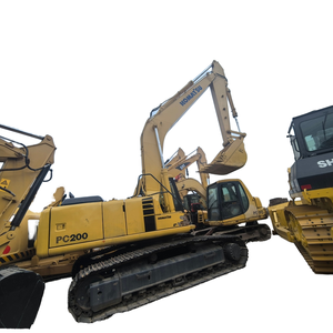 Komatsu เครื่องขุดดินระบบไฮดรอลิก PC200-7รถตักดิน Komatsu เครื่องจักรขุด PC200-6จากญี่ปุ่นของแท้ - Product Image 1