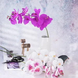 Groothandel Kunstzijde Cattleya Bloem Latex Orchidee Phalaenopsis Bloem Te Koop