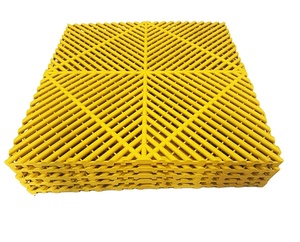 Carreaux de sol de garage à emboîtement nervuré pour garages, patios, sous-sols, terrasses - Product Image 2