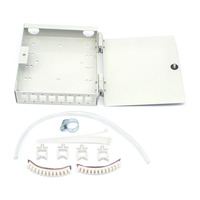 Boîtier métallique FTTH 8 cœurs pour distribution de fibre optique