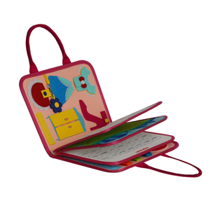 Tavola Sensoriale per Bambini, 8 Pagine, Giocattolo Educativo per lo Sviluppo delle Abilità Motorie, Perfetta Tavola Sensoriale in Feltro - Product Image 1