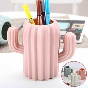 Đáng Yêu Cây Xương Rồng hình PE chất liệu lụa Màn hình in văn phòng phẩm chủ bút thực tế khuyến mại Memo Pad chủ - Product Image 2