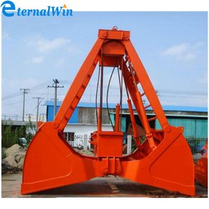 リモコン電気油圧クラムシェルクレーングラブバケット9トン - Product Image 4