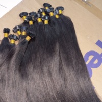 Extensions de cheveux naturels K Tips – Lisses, ondulés naturels, bouclés crépus, cheveux bruts