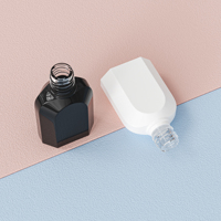 Flacon de vernis à ongles dégradé de 7 ml, nouveau design, vide, pour gel de construction semi-permanent, emballage en verre