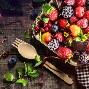 Nhà Hàng Dùng Một Lần Gỗ Bạch Dương Đồ Dùng Giá Rẻ Thìa Gỗ & Dforks - Product Image 6