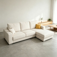 Canapé sectionnel moderne en tissu avec chaise longue, mobilier de salon, fabrication OEM ODM sur mesure
