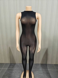 FF1480 <span class=keywords><strong>Combinaison</strong></span> sexy pour femmes, été, club, boîte de nuit, polyester, effet soie, longueur <span class=keywords><strong>intégrale</strong></span>, une pièce, tenue de club, <span class=keywords><strong>combinaison</strong></span> sexy - Product Image 5
