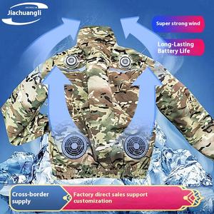 2025原始设备制造商高能见度珀尔帖冷却风扇空调服装，带反光条 - Product Image 6