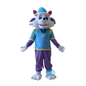 <span class=keywords><strong>Costume</strong></span> de <span class=keywords><strong>mascotte</strong></span> amusant de personnage de dessin animé bleu Chase Sky Dog pour Halloween, les fêtes de télévision et de cinéma, la <span class=keywords><strong>patrouille</strong></span> et le divertissement - Product Image 4