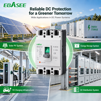 Disjoncteur solaire DC en gros 250A 100A 2P 3P 4P pour système solaire, ESS et application de distribution DC