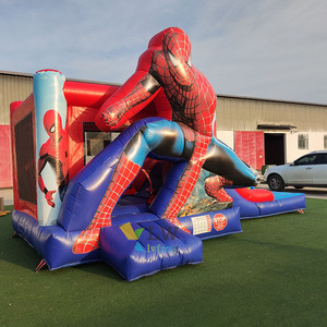 Ngoài trời <span class=keywords><strong>Inflatable</strong></span> <span class=keywords><strong>Bouncer</strong></span> thương mại Combo Spider người đàn ông trả lại nhà bouncy lâu đài nhảy để bán - Product Image 2