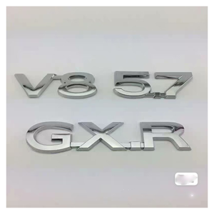 Para Toyota Prado GRJ120 <span class=keywords><strong>Land</strong></span> Cruiser200 UZJ200, Logotipo Trasero <span class=keywords><strong>V8</strong></span>, 75445-60060, Accesorios para Auto, Logotipo V6 <span class=keywords><strong>V8</strong></span> 5.7 <span class=keywords><strong>VX</strong></span> VXR TXL VXL - Product Image 3