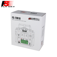 FlySky Fs-tm10 avec récepteur IA10B Télécommande à 10 canaux adaptée aux drones droits à voilure fixe