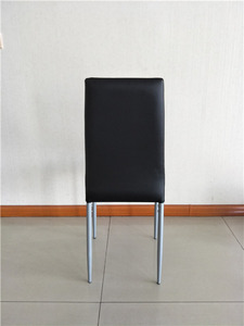 Silla de Comedor Pipe Hotel Chair <span class=keywords><strong>Simon</strong></span>, Muebles de Comedor, Cuero Sintético, Diseño Moderno, Silla de Comedor Convertible para Sala de Estar - Product Image 5