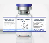 Échantillons Gratuits de Bouteilles en Verre 3ml 5ml 10ml, Étiquettes d'Emballage pour Flacons, Étiquettes de Peptides