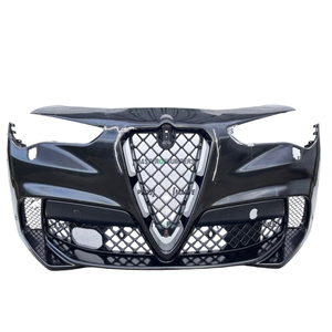 Kit Carrozzeria Allargata per <span class=keywords><strong>Alfa</strong></span> <span class=keywords><strong>Romeo</strong></span> Giulia, Stile CYH Aggiornato, Paraurti Anteriore, Minigonne Laterali, Spoiler Posteriore, <span class=keywords><strong>Accessori</strong></span> Auto - Product Image 1