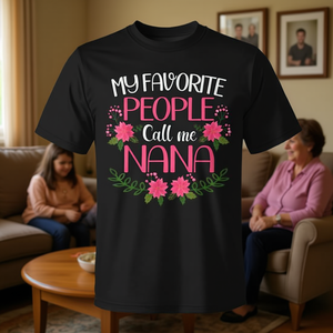 My Favorite People Call Me <b>Nana</b> T-Shirt Mother's Day <b>Gift</b> <b>For</b> Grandma - Product Image 3