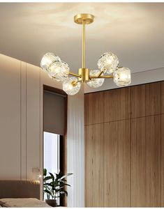 2022 new postmodern light luxury simple Nordic living room <span class=keywords><strong>sala</strong></span> da pranzo camera da letto calcio crystal net red molecolare light - Product Image 3