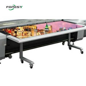 Met 4Pcs Ep Zoon I3200 Hoofd Cmyk Vernis 180Cm Afdrukken Breedte Uv Roll Flatbed Hybrid Printer - Product Image 2