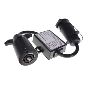 Nuevo Convertidor de Luces de <span class=keywords><strong>Remolque</strong></span> de PVC de EE. UU. a la UE, Conector de 7 <span class=keywords><strong>Polos</strong></span> para RV a <span class=keywords><strong>Enchufe</strong></span> Redondo de <span class=keywords><strong>13</strong></span> Pines, <span class=keywords><strong>Enchufe</strong></span> Europeo para <span class=keywords><strong>Remolque</strong></span> - Product Image 5