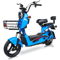 Vélo électrique de ville à 2 roues 2026 CKD 350W 48V, cyclomoteur, scooter, vélo électrique avec pédales
