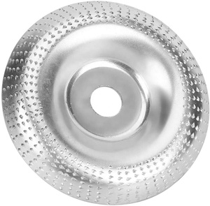 <span class=keywords><strong>Disque</strong></span> abrasif de sculpture sur bois de qualité industrielle de 100 mm, revêtement en titane, OEM pour meuleuse d'angle - Product Image 4