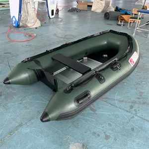 Barato portátil usado inflável pontão barcos pesca barco à venda