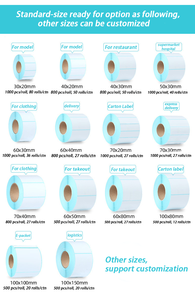 Etiquetas/Adhesivos Térmicos Personalizados Ecológicos al por Mayor para Uso Comercial y de Compras - Product Image 6