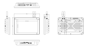 10.1 inç gömülü endüstriyel Android kapasitif dokunmatik Panel Pc RK3588 RK3568 Android 12 & 14 endüstriyel hepsi bir Tablet PC - Product Image 5