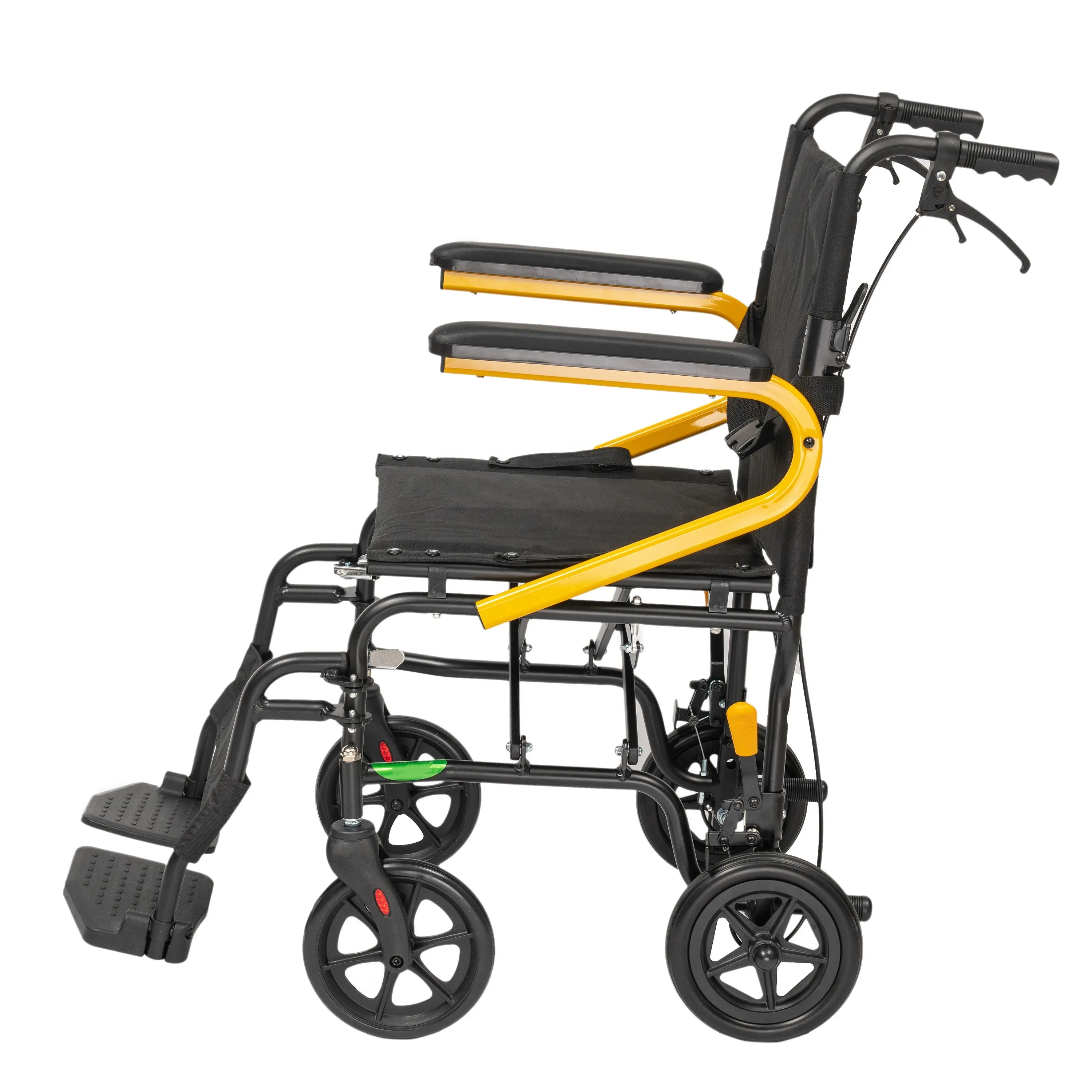 Iyi fiyat eğimli handikap Recliner devirme katlanabilir geniş manuel arkalığı serebral palsi uzanmış tekerlekli sandalye yetişkin için
