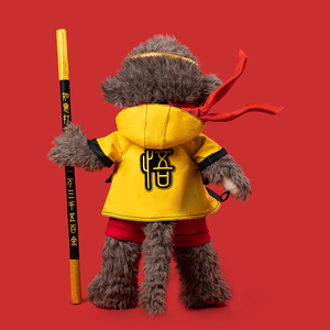 Muñeco de Peluche Personalizado al por Mayor de Sun Wukong, el Rey Mono Chino, de Algodón Suave con Relleno de PP, Black Myth - Product Image 6