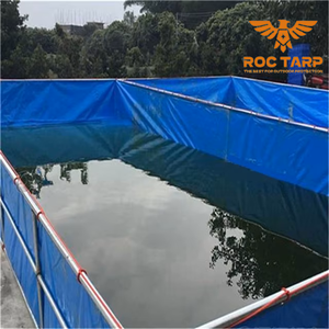 Bâche PVC mobile <span class=keywords><strong>pour</strong></span> <span class=keywords><strong>bassin</strong></span> à poissons, résistante et imperméable, <span class=keywords><strong>pour</strong></span> aquaculture, 500GSM 750GSM, idéale <span class=keywords><strong>pour</strong></span> l'élevage <span class=keywords><strong>de</strong></span> poissons - Product Image 1