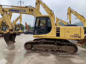 Excavadora de segunda mano Komatsu, excavadora sobre orugas de 20 toneladas, en buen estado, máquina excavadora de segunda mano - Product Image 2