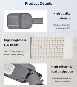 Lampada Stradale LED Regolabile con Corpo in Pressofusione, Nuova Illuminazione Stradale Impermeabile per Esterni - Product Image 6